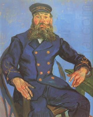 Portrait of the Postman Joseph Roulin (nn04), Vincent Van Gogh